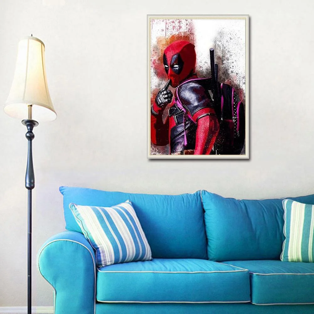 Full Round Diamond Painting 30*40cm - Hero