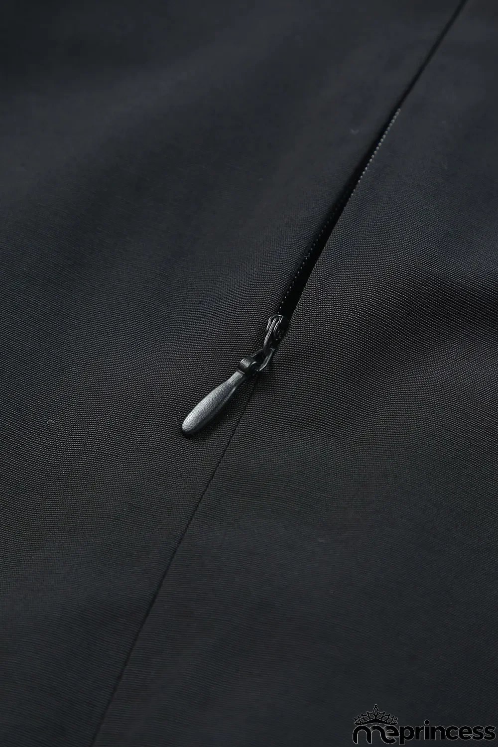 Black Ruffle Sleeves Solid Romper