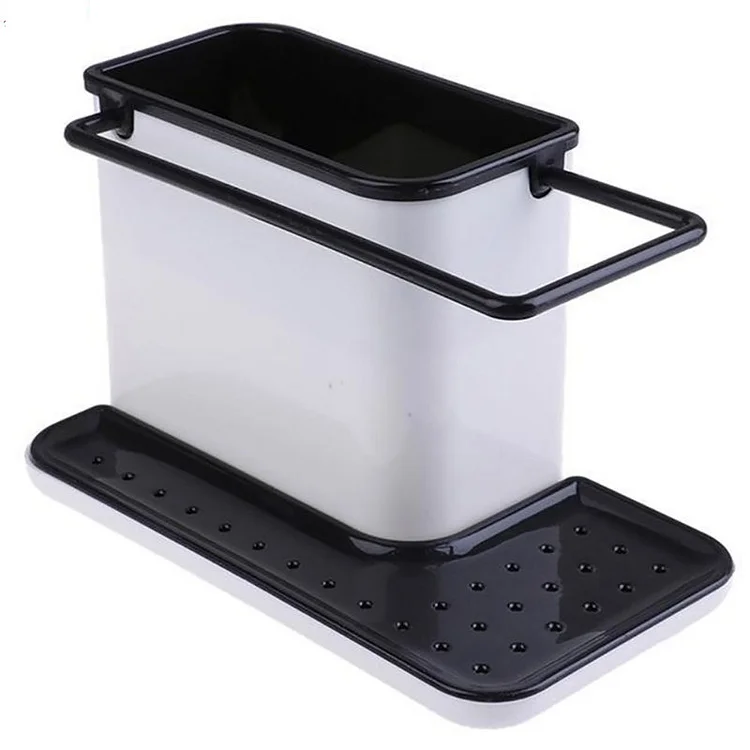Storage Shelf Sponge Holder Draining Sink Box