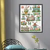 Bunny And Easter Eggs-14CT Stamped Cross Stitch 41*53cm/16.14*20.87in tapestrymarket