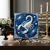 Framed Scorpio - Pearls Painting Kit DIY Diamond Painting Pearl Dot Crafts 25*25CM