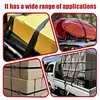 2-Pack Self Retracting Ratchet Straps 1inch X 12FT 1200 Lb Break Strength Boat Tie Down Straps To Trailer with Auto-Lock Double Hooks for Motorcycle Cargo Truck Trailer