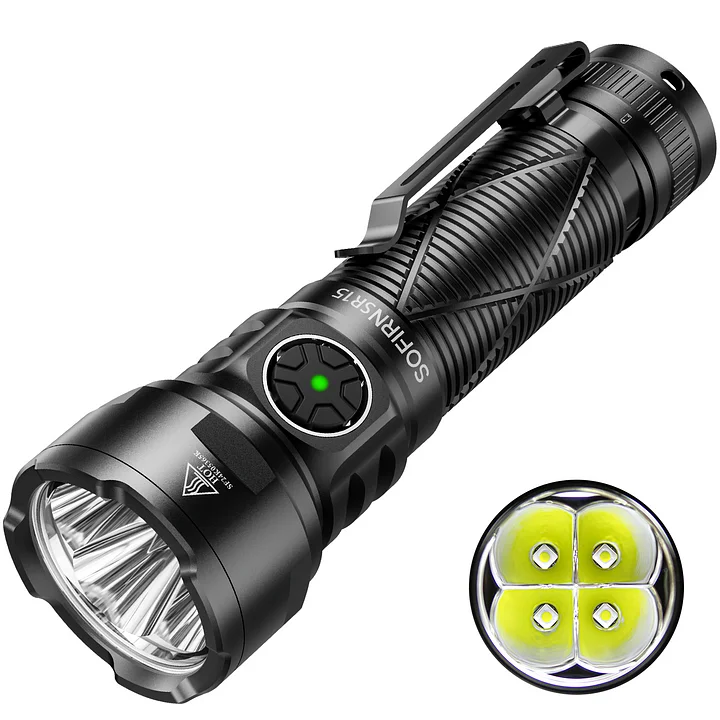 Sofirn SR15 4500 Lumens Rechargeable Flashlight - View #2