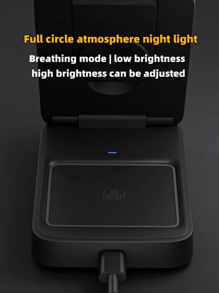 Folding Magnetic 3-in-1 Wireless Charger