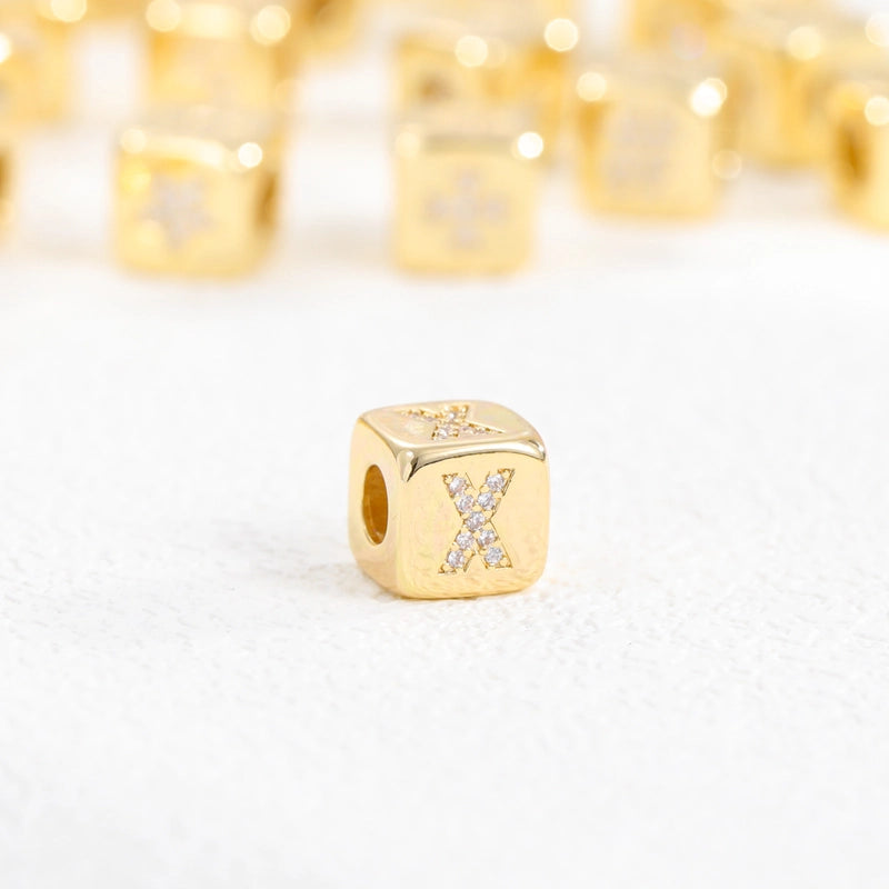 1 Piece Copper Letter Jewelry Accessories Pendant