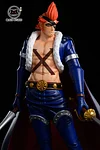 X Drake & Black Maria - ONE PIECE Resin Statue - Black Studio