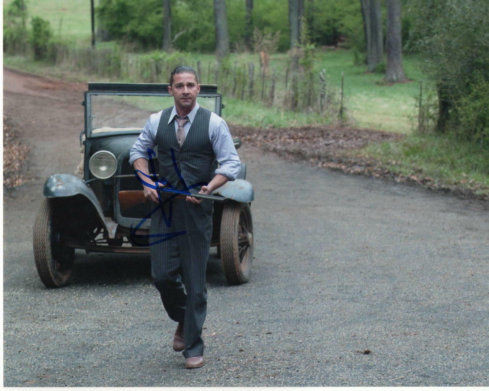 SHIA LABEOUF SIGNED AUTOGRAPH 8X10 Photo Poster painting - TRANSFORMERS, INDIANA JONES, LAWLESS