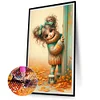 (40*70cm)Girl - Full Round Drill Diamond Painting