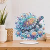 (US Local)Acrylic Special Shape Turtle Diamond Painting Desktop Ornaments for Beginners