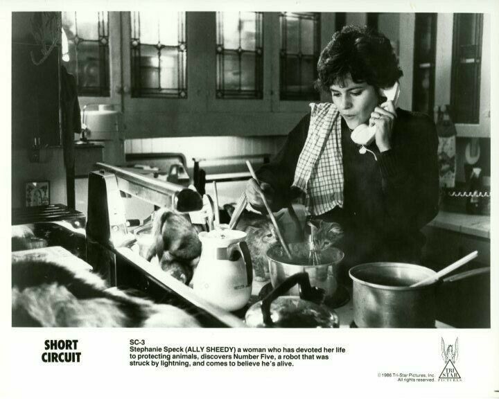 Ally Sheedy Short Circuit Original Press 8X10 Photo Poster painting