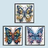 Butterfly-Partial Special Diamond Painting-30*30CM(Animal)