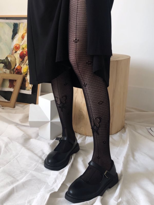 Dark Vintage Sexy Fishnet Breathable Tights