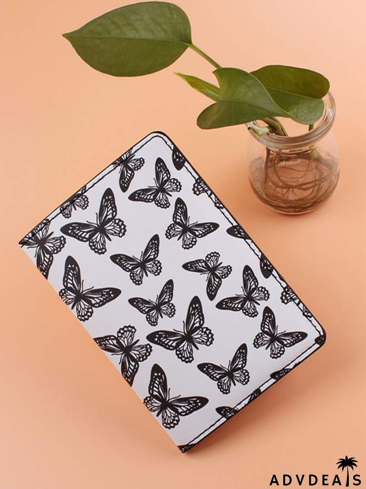 Butterfly Graphic Passport Case