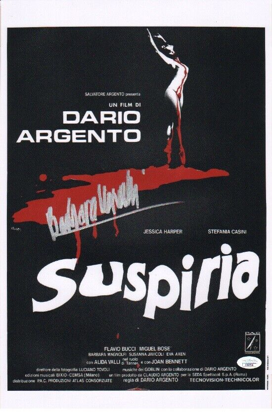 ~~ BARBARA MAGNOLFI Authentic Hand-Signed SUSPIRIA