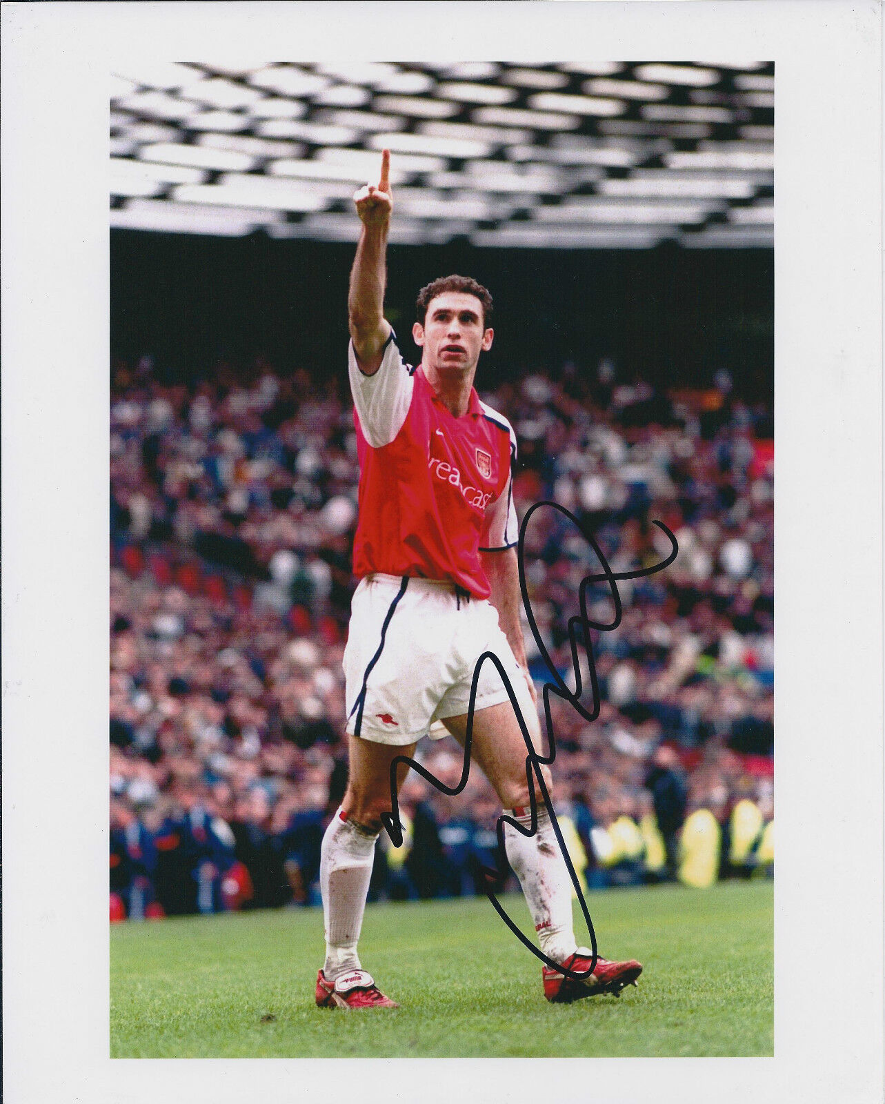 Martin KEOWN Arsenal SIGNED COA Autograph 9x6 Photo Poster painting AFTAL Genuine RARE