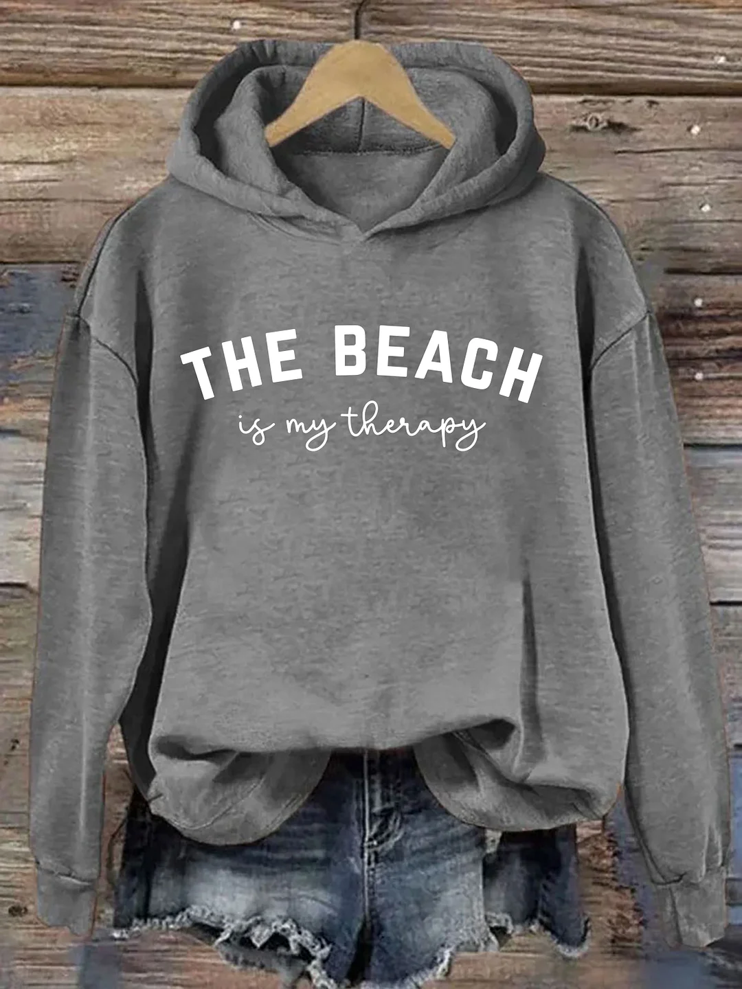 The Beach Is My Therapy Hoodie