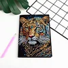 50 Seiten A5 Tiger - 5D DIY Basteln Notizbuch