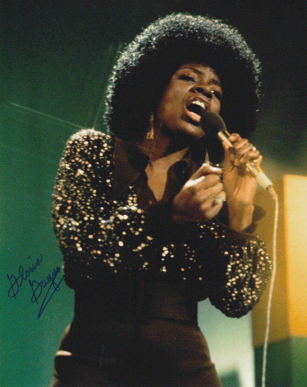 * GLORIA GAYNOR * signed autographed 8x10 Photo Poster painting * I WILL SURVIVE * 3