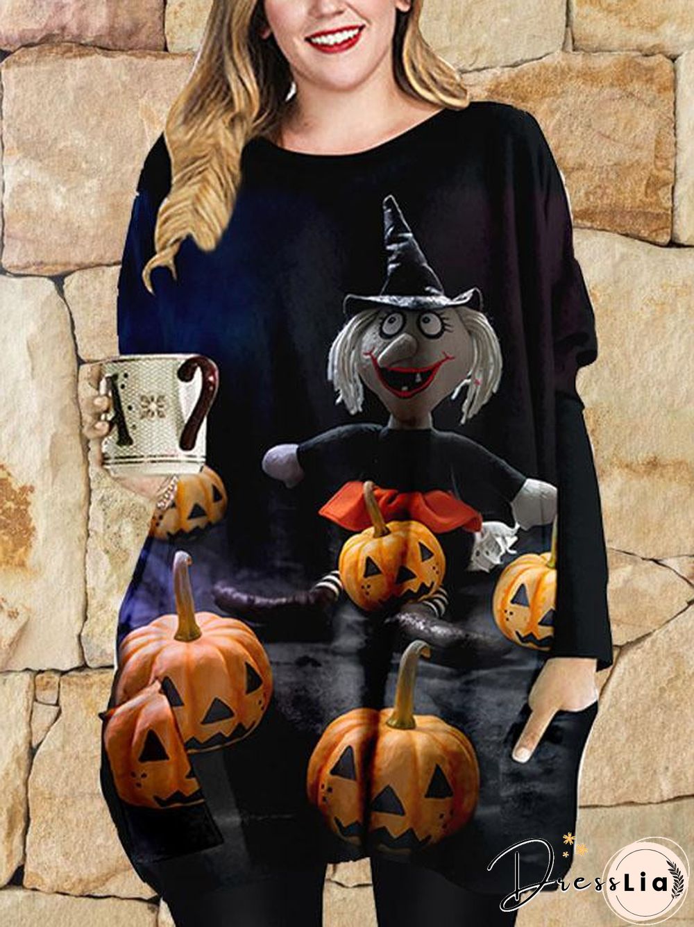 Halloween Series Printed Dress