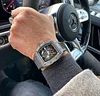 Richard Mille RM055 Grey Bubba Watson ATZ ceramic and Titanium with Grey Rubber Strap Super Clone