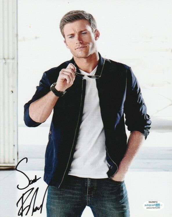 SCOTT EASTWOOD SIGNED 8x10 Photo Poster painting! FURY OVERDRIVE WRATH OF MAN ACOA COA