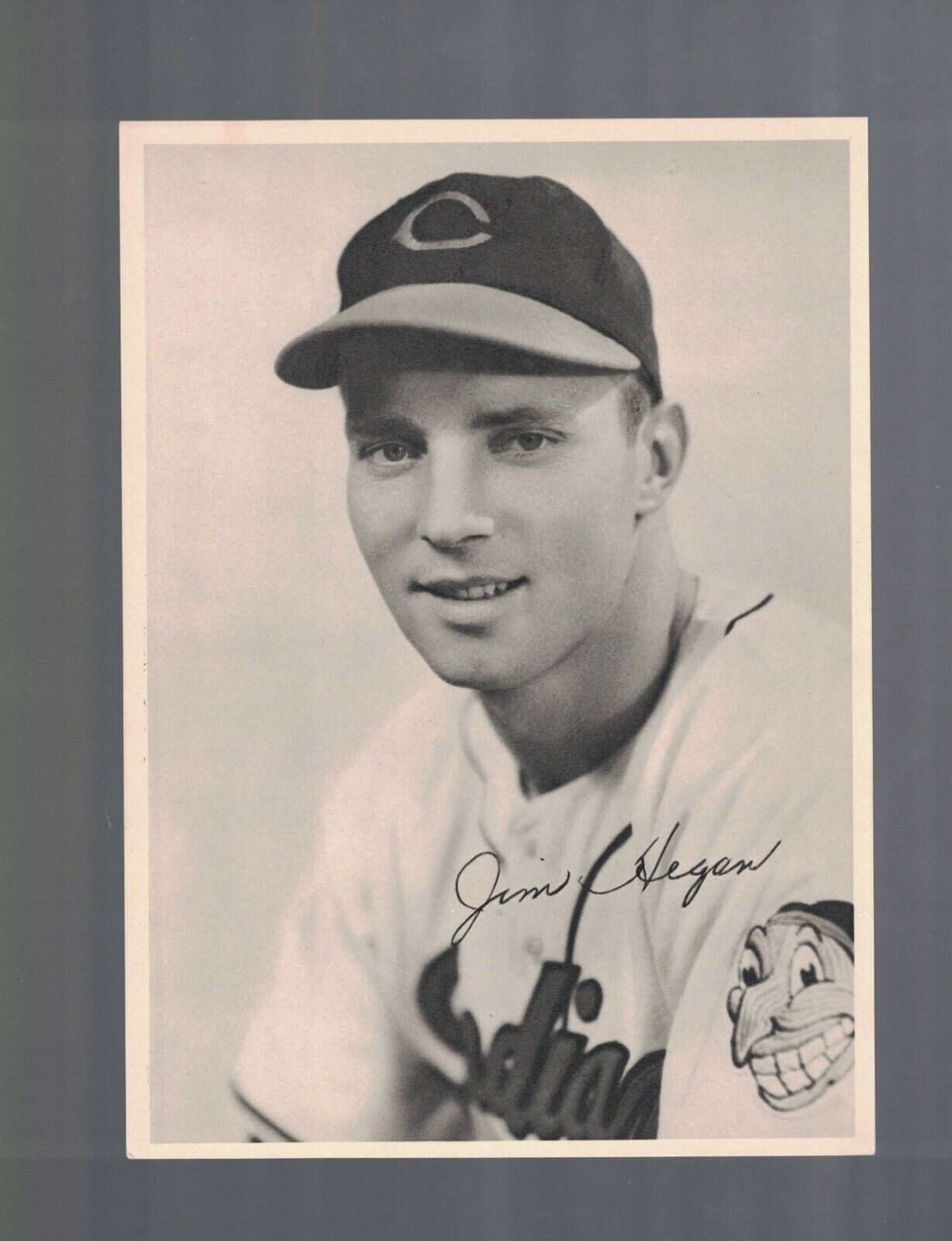 1940's Jim Hegan Cleveland Indians Picture Pack Baseball Photo Poster painting AO8