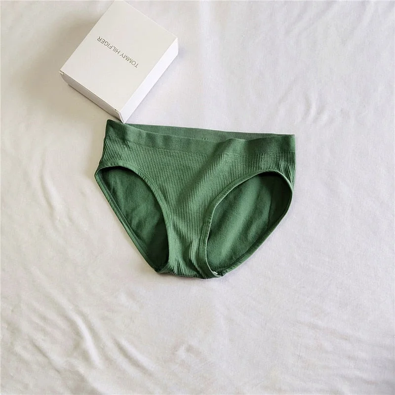 Bodyshaper Cotton Women Panties Solid Seamless Underwear Underpants Comfort Soft Intimate Lingerie Briefs Ladies Sexy Panties