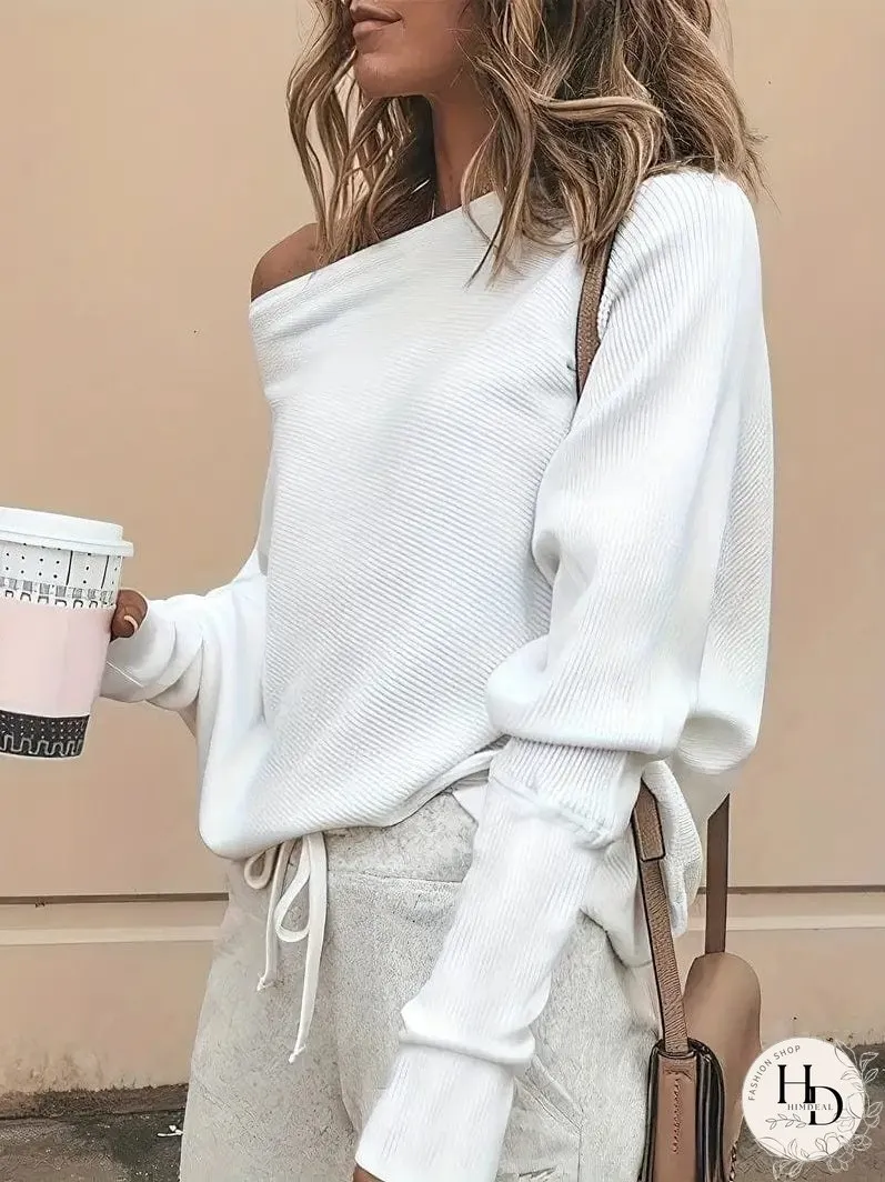 Trendy One Shoulder T-Shirt