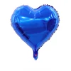 50PCS Heart Shape 18" Aluminum Film Balloons Wedding Party Ceremony Decoration Supplies