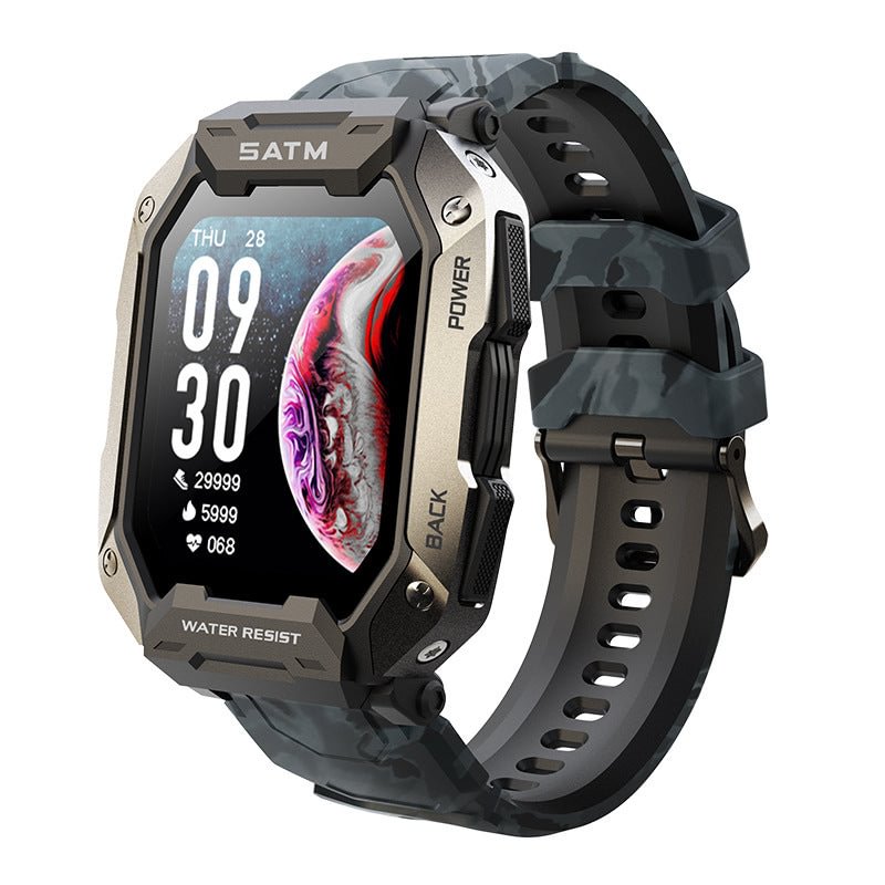 Military Smart Watch(Buy Now And Get An Original Strap Worth 30AED)