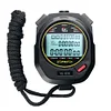 Digital Stopwatch Chronograph Sports Timer Stop Watch (Black/ 30 Tracks)