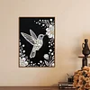 Diamond Painting-DIY Special Shaped Drill Pearl Painting Hummingbird(30x40cm)