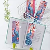 8Pcs Pfau - 5d DIY Handwerk Lesezeichen