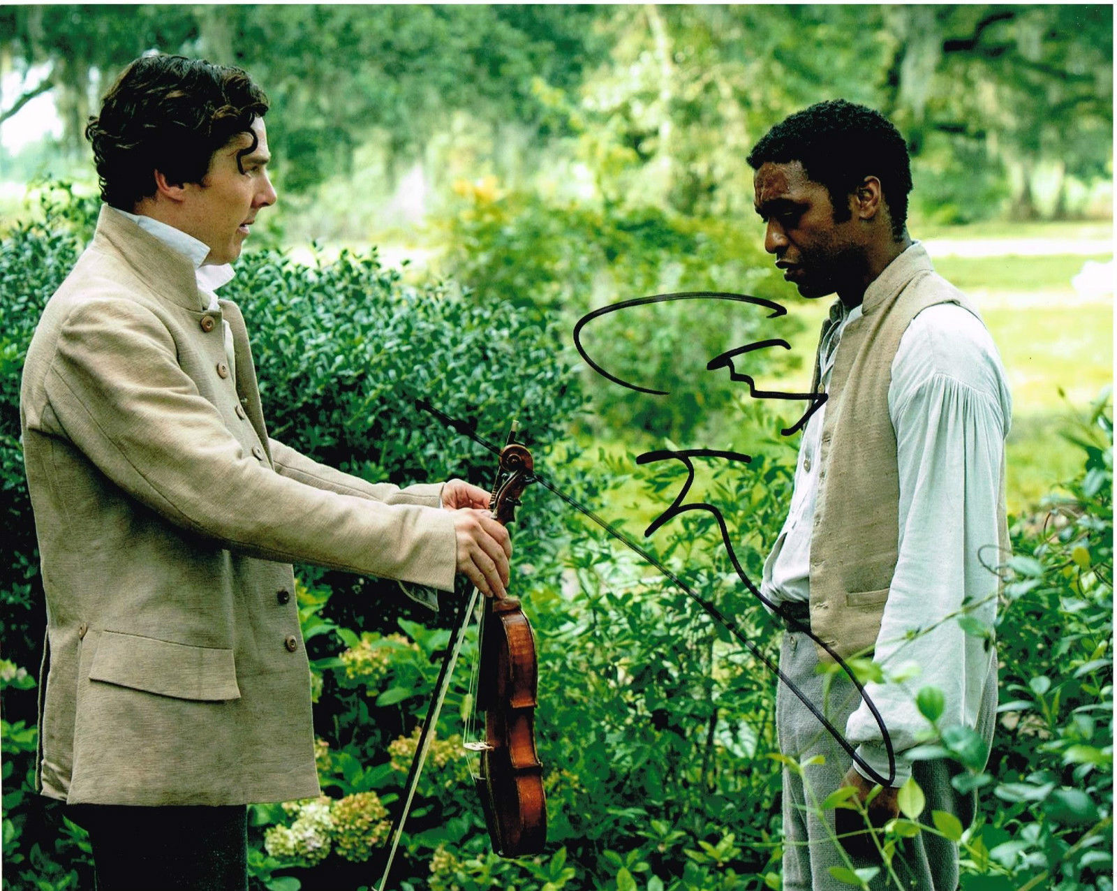 Chiwetel Ejiofor Hand Signed Autograph 8x10 Photo Poster painting 12 years a Slave Actor