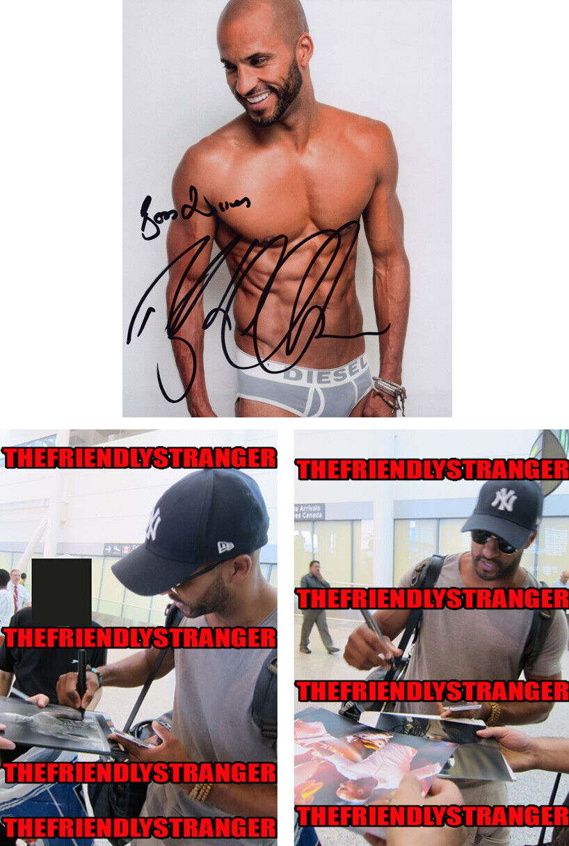 RICKY WHITTLE signed Autographed 8X10 Photo Poster painting f PROOF - Hot SEXY American Gods COA