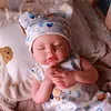 16'' Realistic Silicone Sleeping Baby Little Infant Boy Otina Physical and Mental Accompaniment - RBBI-Myrebornbabydoll&reg; Myrebornbabydoll&reg;