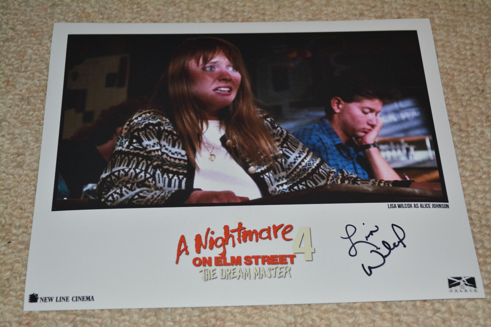 LISA WILCOX signed autograph 8x10 NIGHTMARE ON ELM STREET 4