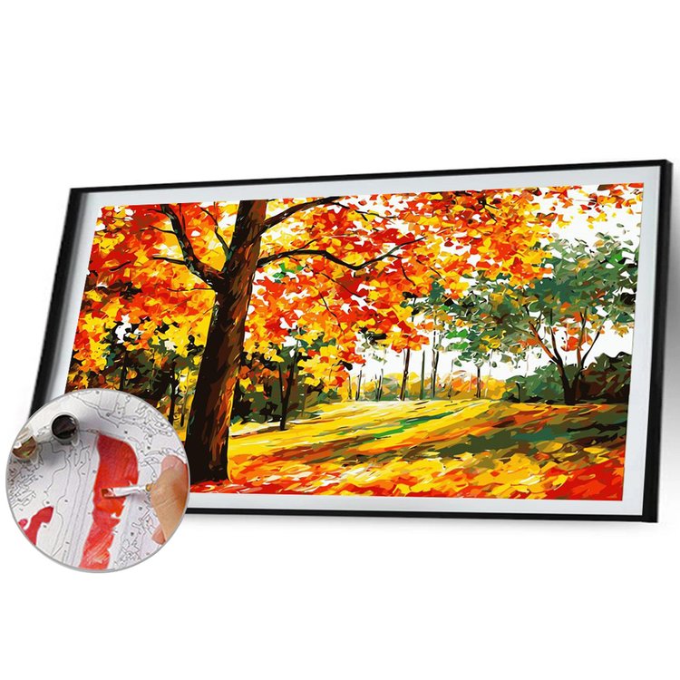 DIY Painting By NumbersAutumn40*80cm