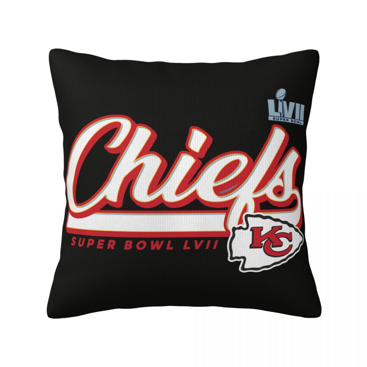 Kansas City Chiefs Super Bowl LVII Raise The Bar Pillow Covers 18x18 Inch
