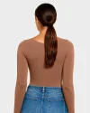 Long Sleeve Shaping Bodysuit