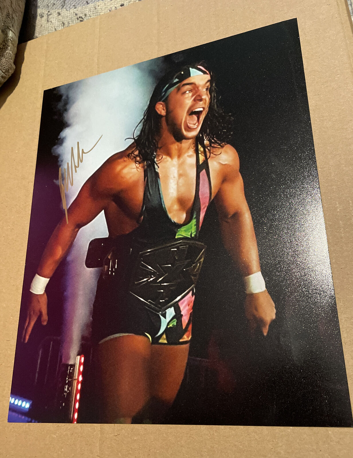 Chad Gable WWE Hand Signed 8x10 Photo Poster painting Autograph NXT Wrestling