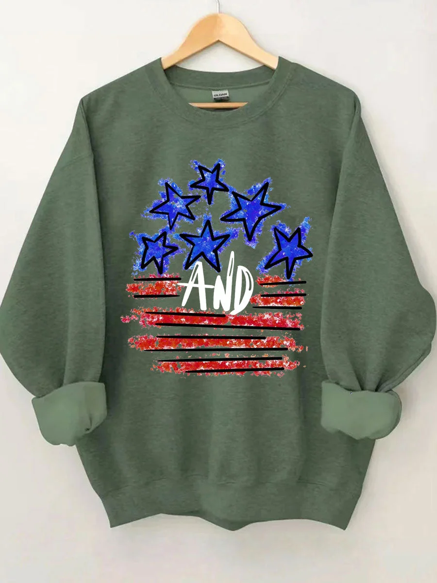 Stars And Stripes Sweatshirt