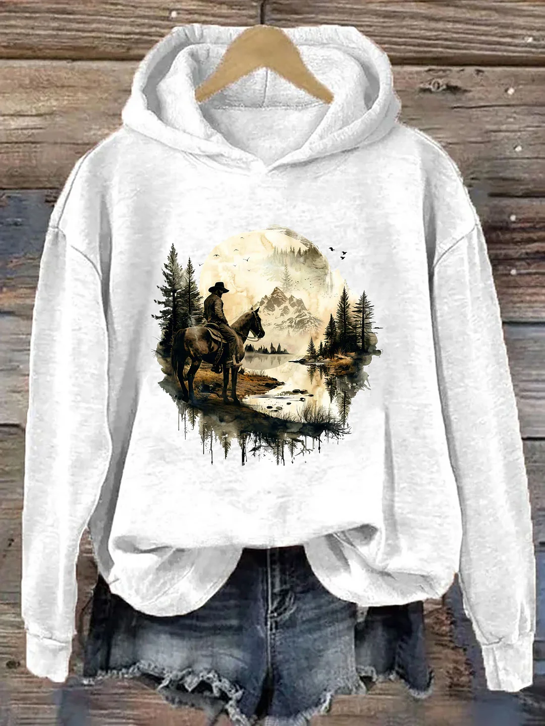 Cowboy Western Hoodie