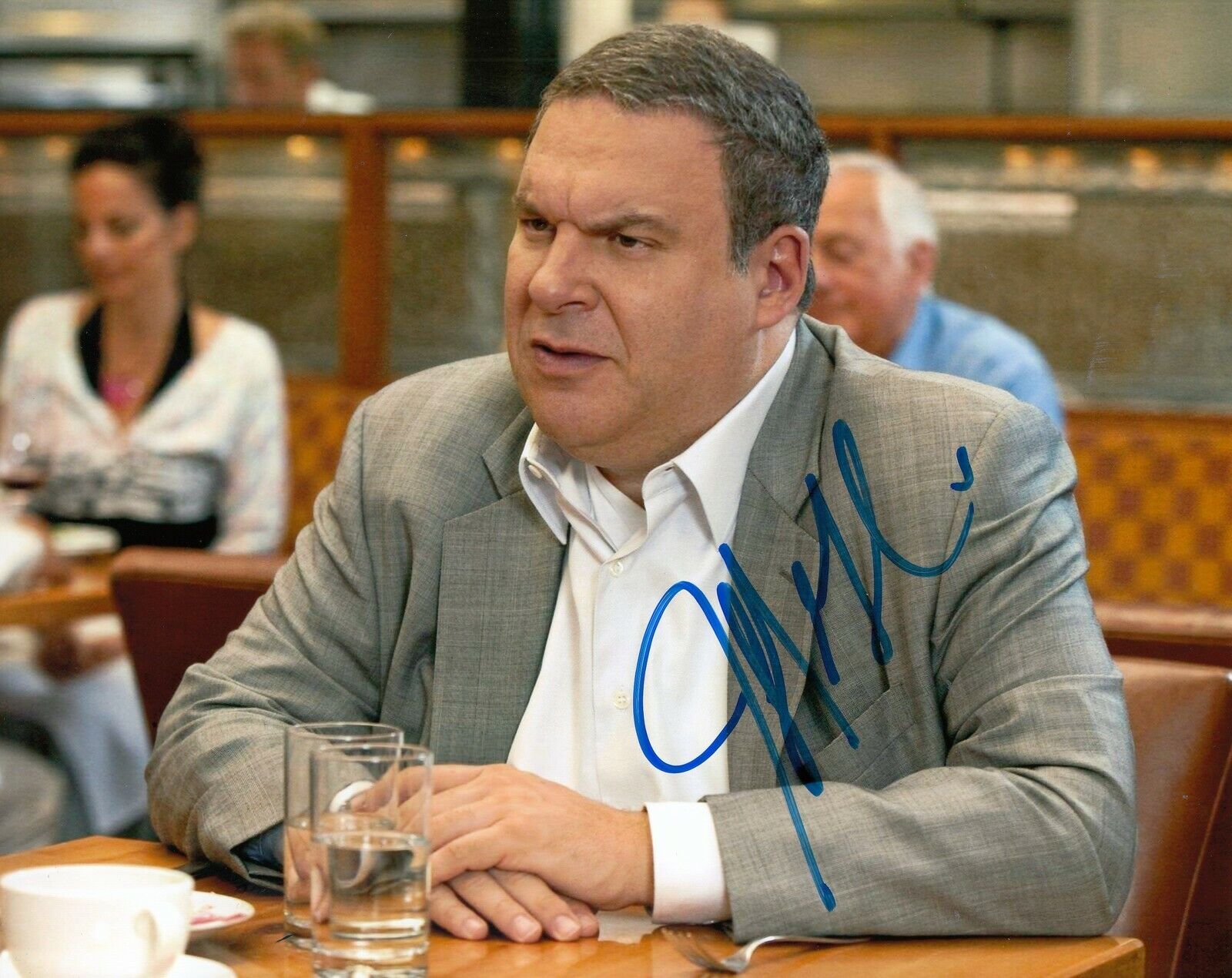 JEFF GARLIN signed (CURB YOUR ENTHUSIASM) 8X10 Photo Poster painting *Jeff Greene* W/COA #2