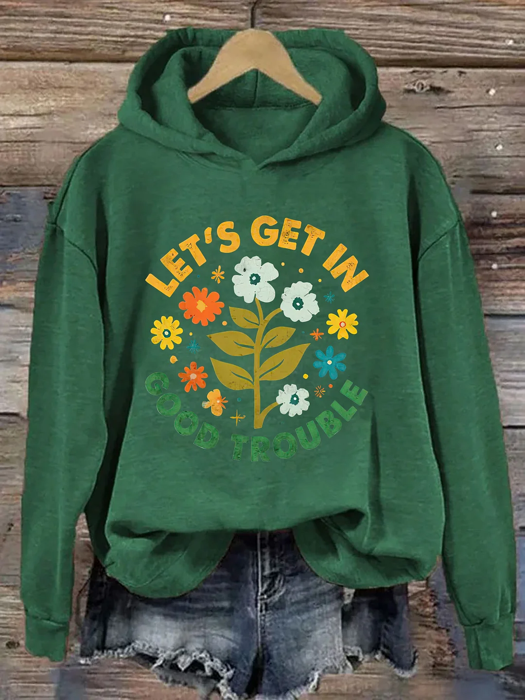Lets Get In Good Trouble Hoodie
