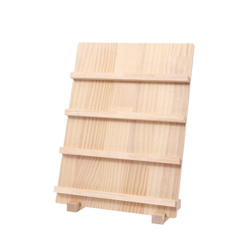 1 Piece Solid Wood Basic Modern Style Classic Style Geometric Jewelry Rack