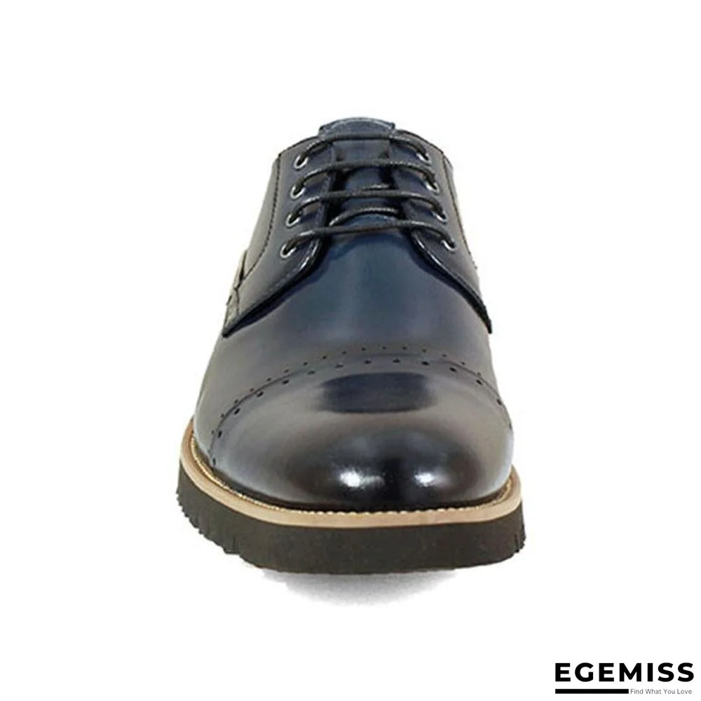 Men's Fashion Leather Derby Shoes | EGEMISS