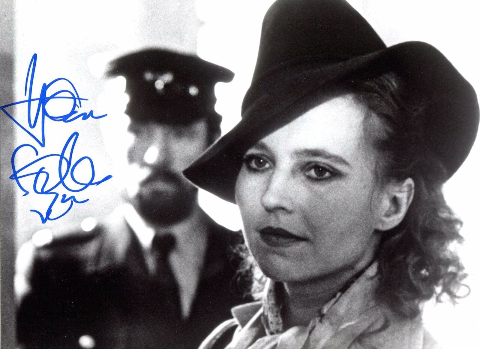 Hanna Schygulla ACTRESS autograph, In-Person signed Photo Poster painting