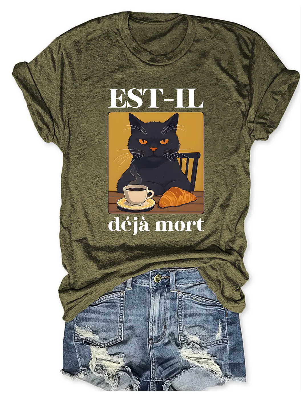 EST IL Cat T-shirt