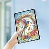 (US Local)Special Shaped Hummingbird 5D DIY Diamond Painting Notebook for Adults Beginners